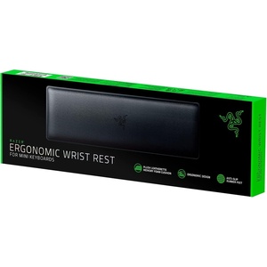 Razer Ergonomic Wrist Rest for Full-Sized Keyboards, Classic Black | Anti-Slip Rubber Base, Angled Incline(Mini Keyboard)