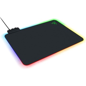 Razer Firefly Hard V2 RGB Gaming Mousepad, Customizable Chroma Lighting | Built-In Cable Management, Balanced Control & Speed, Non-Slip Rubber Base(Black)