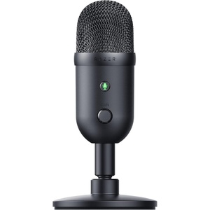 Razer Seiren V2 X USB Condenser Microphone for Streaming and Gaming on PC: Supercardioid Pickup Pattern – Integrated Digital Limiter – Mic Monitoring and Gain Control – Built-in Shock Absorber(297.77 cubic inches)