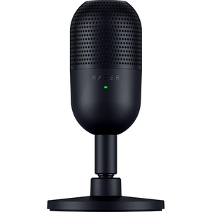 Razer Seiren V3 Mini USB Microphone, Supercardioid Condenser Mic, Pink | Tap-to-Mute Sensor with LED Indicator, Shock Absorber, Ultra Compact, Works with OBS, Discord, Zoom, Teams(Black)