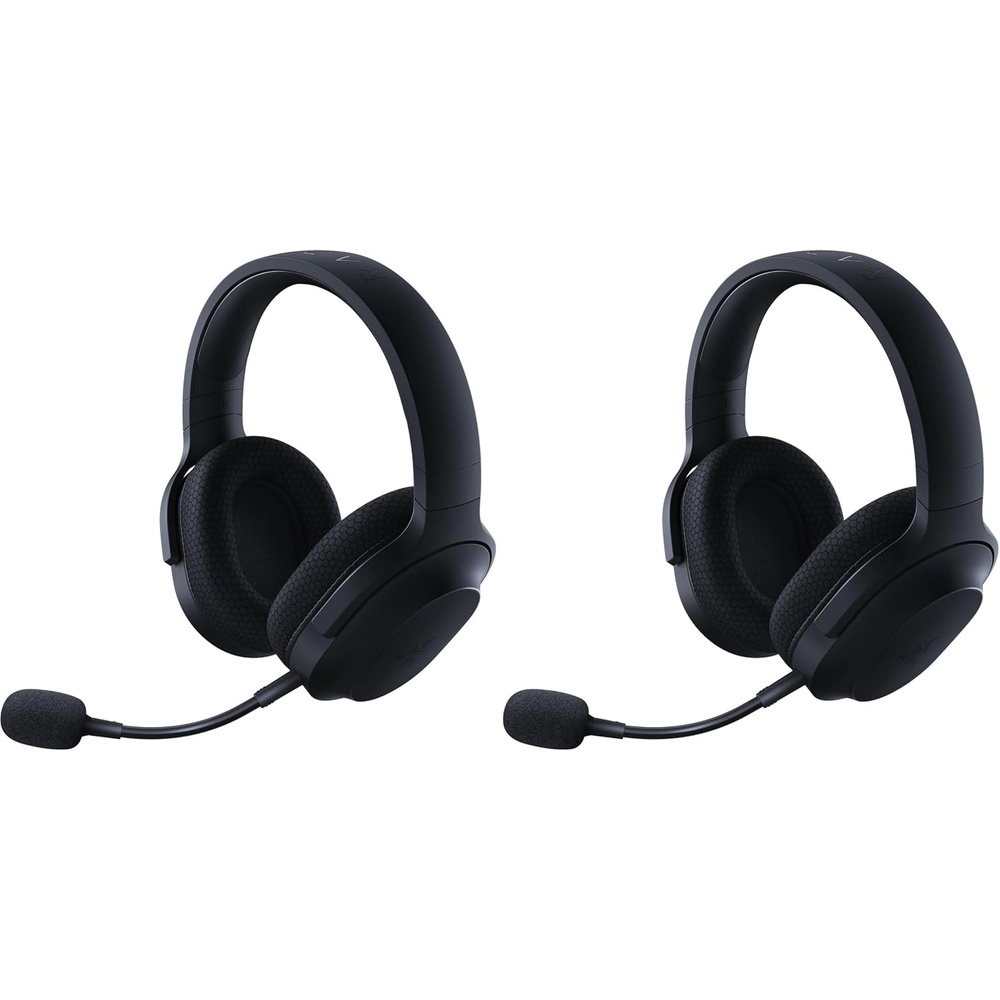 image:imageRazer Barracuda Wireless Gaming amp Mobile Headset 24GHz  Bluetooth Pink  Integrated NoiseCancelling Mic 50mm Drivers 40 Hr Battery for PC PlayStation Switch 2 Android iOSClassic Black