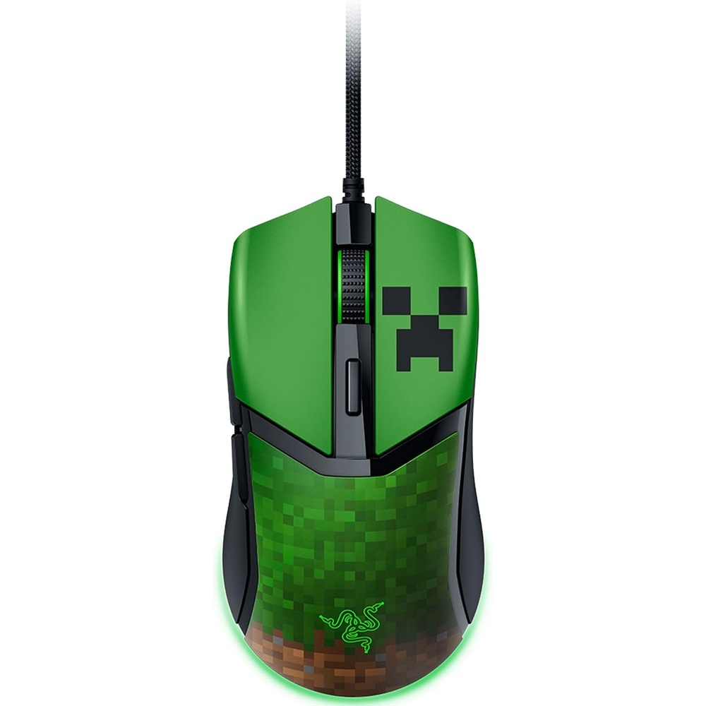 image:imageRazer Cobra Wired Gaming Mouse 58g Lightweight Zenless Zone Zero Edition  Gen3 Optical Switches Chroma RGB Lighting Underglow 8500 DPI Optical Sensor 100 PTFE Mouse Feet Speedflex CableMinecraft Edition