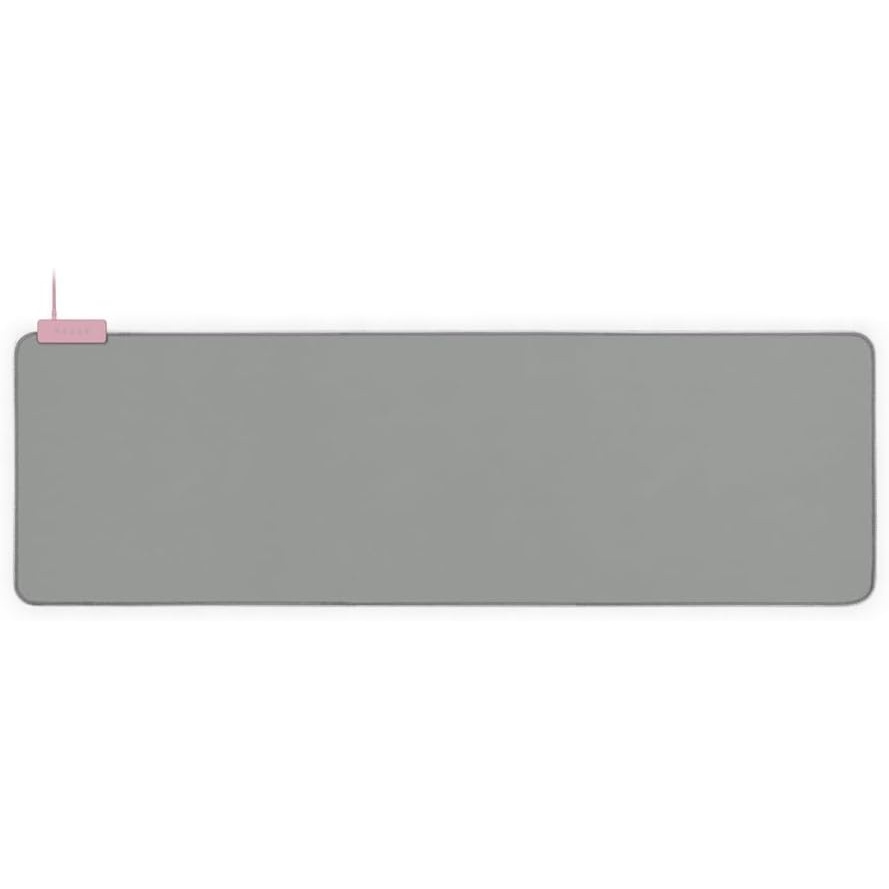 image:imageRazer Goliathus Extended Chroma Gaming Mouse Pad Customizable Chroma RGB Lighting  Soft Cloth Material  Balanced Control amp Speed  NonSlip Rubber Base  Quartz PinkQuartz PinkGray