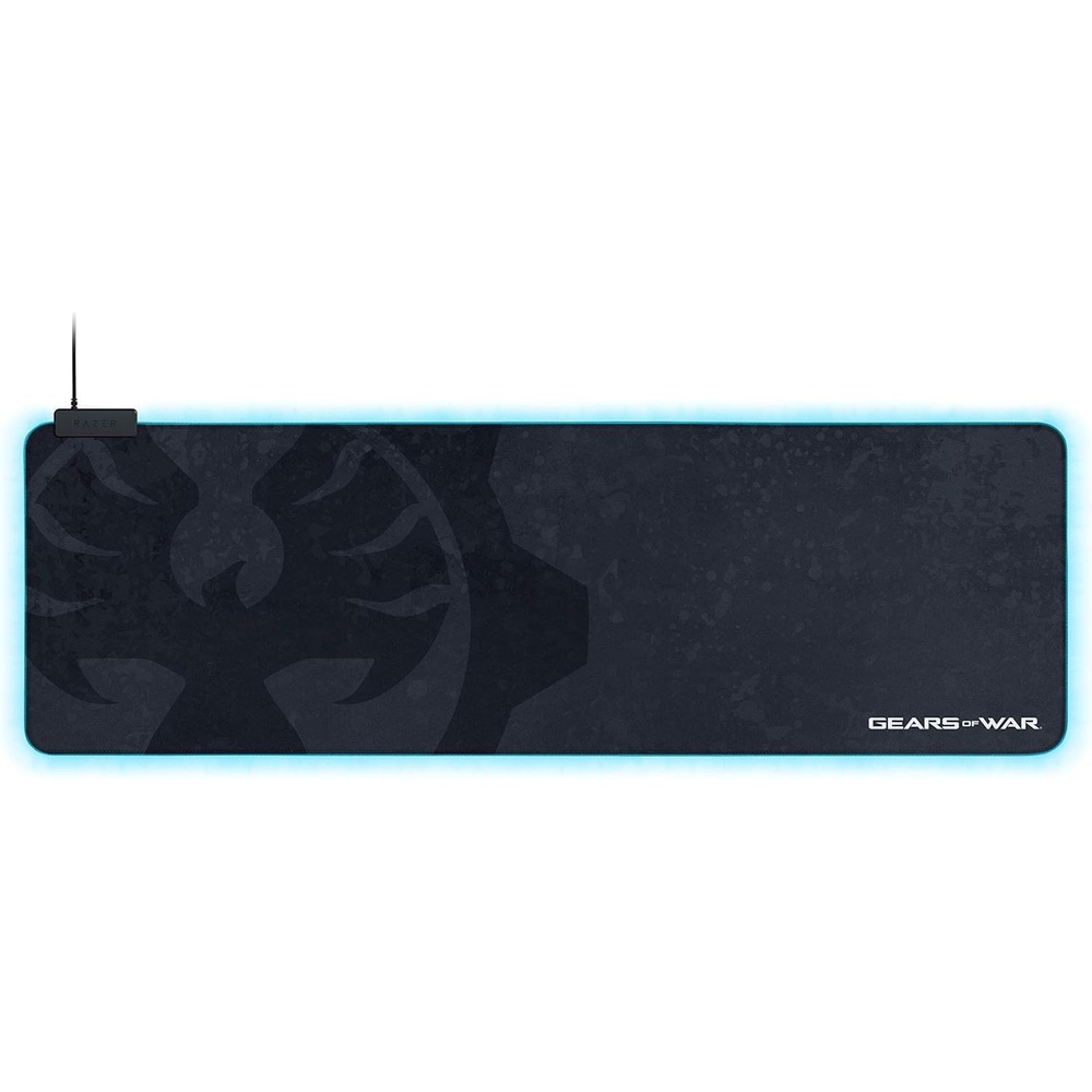 image:imageRazer Goliathus Extended Chroma Gaming Mouse Pad Customizable Chroma RGB Lighting Soft Cloth Material Balanced Control amp Speed NonSlip Rubber Base Gears of WAR 5 EditionGrayBlack