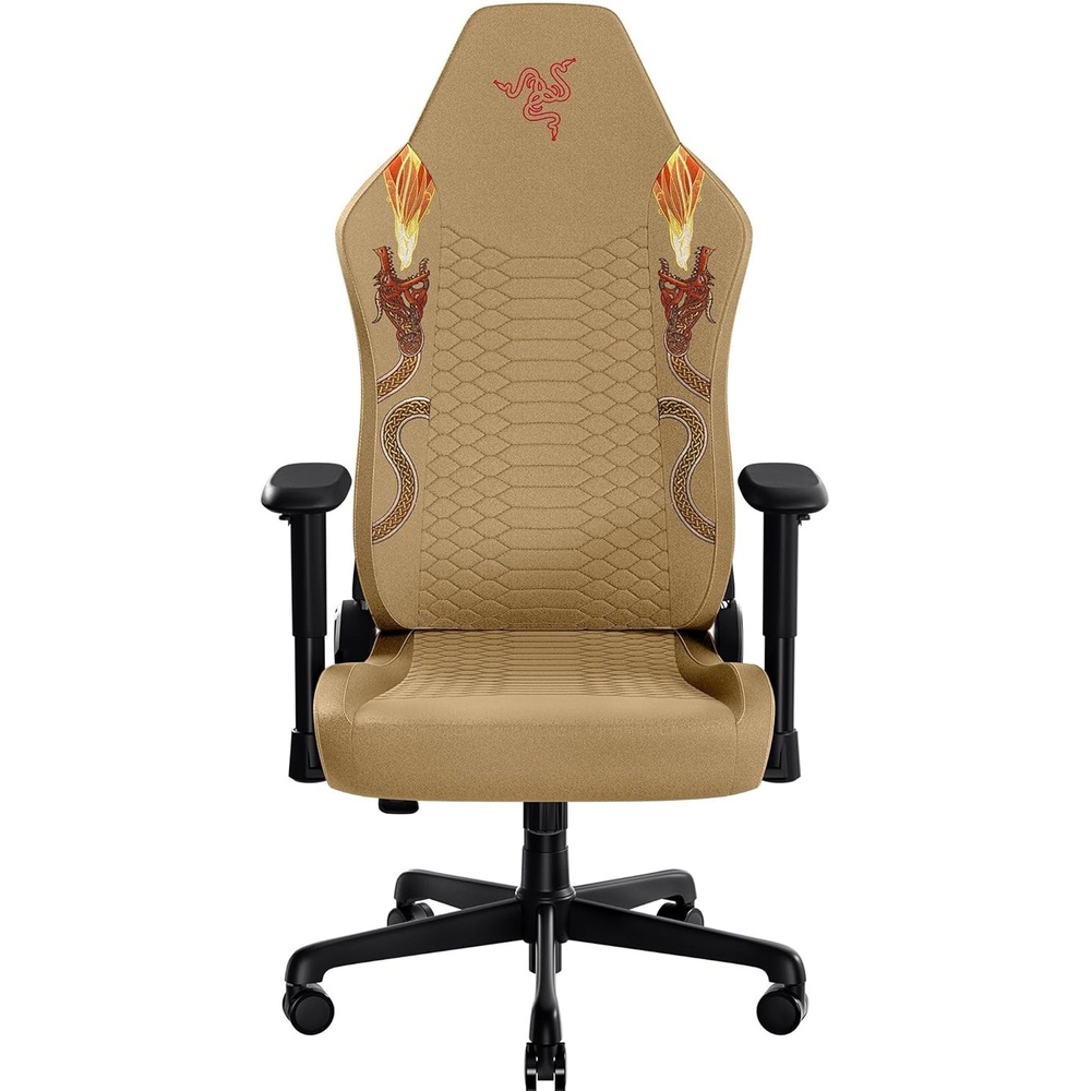 image:imageRazer Iskur V2 X Ergonomic Gaming Chair Black  BuiltIn Lumbar Support Wide Seat High Density Foam Cushions Adjustable 152 Degree Recline 2D Armrests Plush FabricCounter Strike 2 Edition