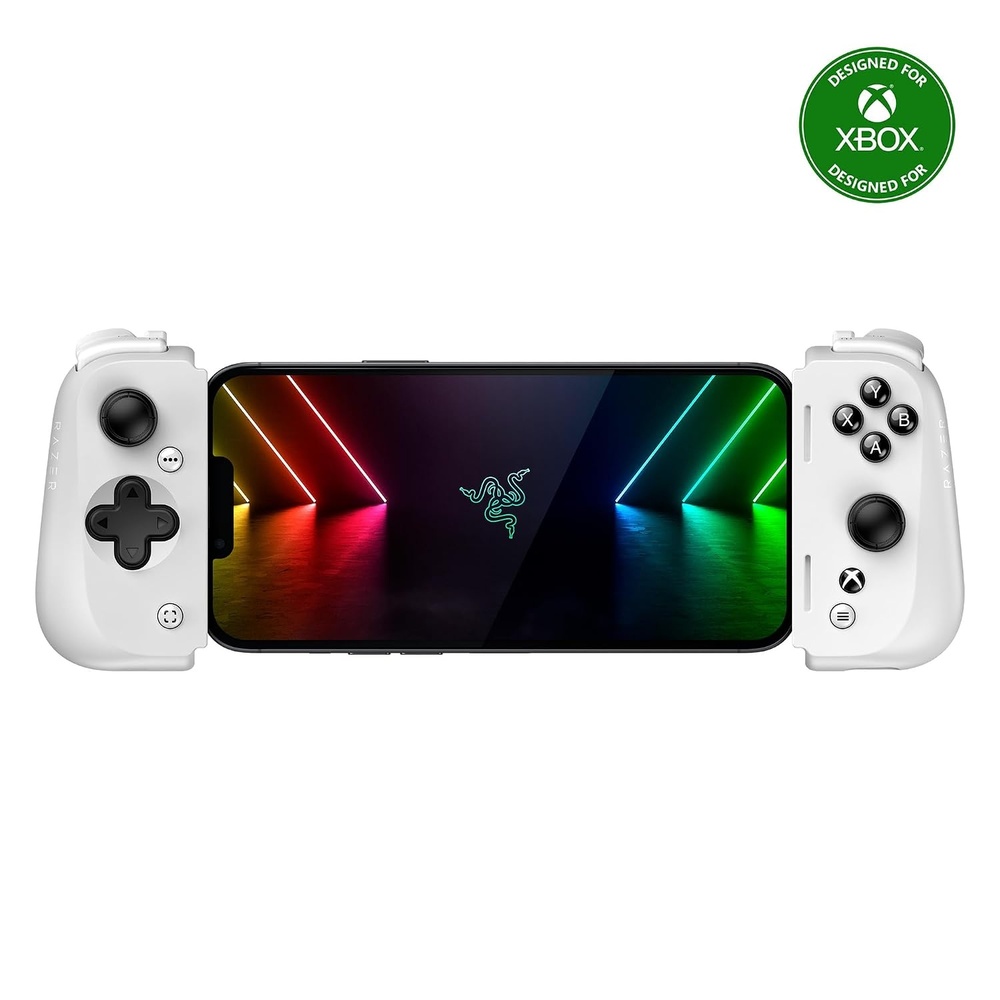 image:imageRazer Kishi V2 Pro Mobile Gaming Controller Xbox Edition for Android HyperSense Haptics  Universal Fit  Stream PC amp Xbox Games  Play Touchscreen Only Games  WhiteWhite