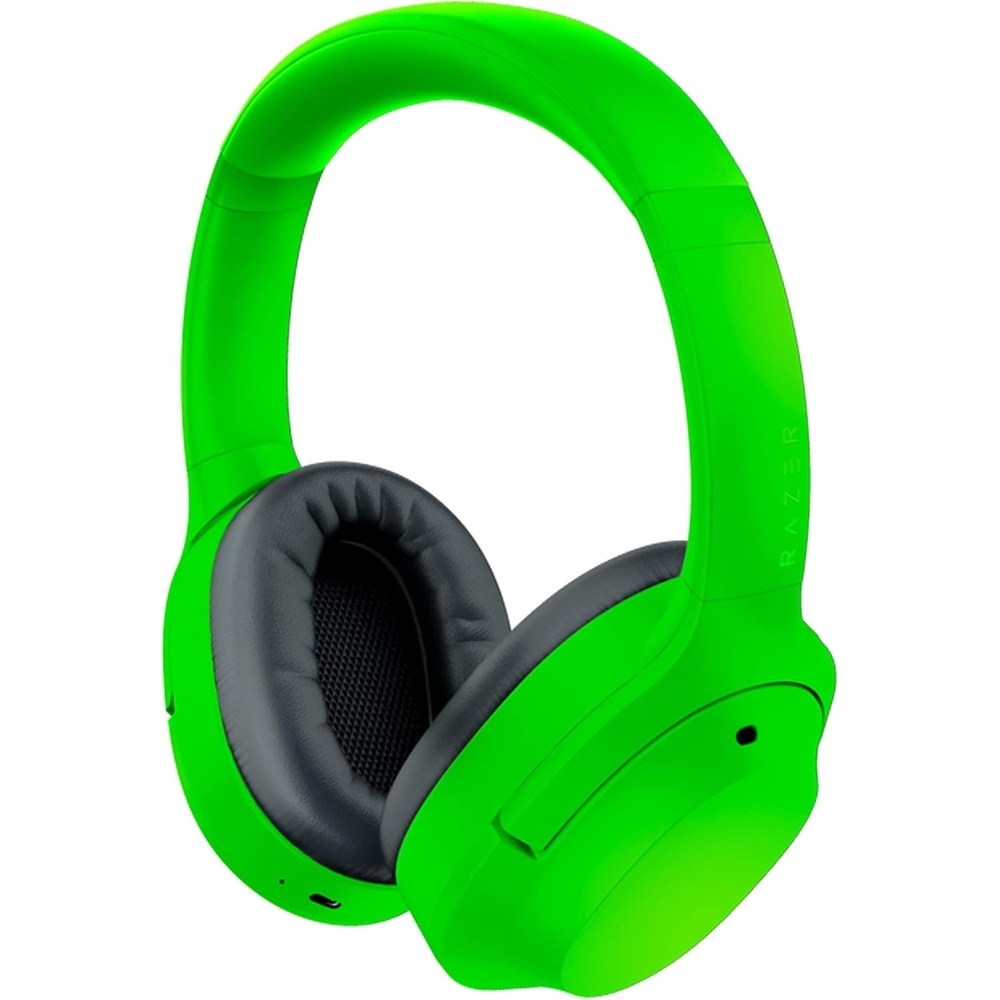 image:imageRazer Opus X Wireless Low Latency Headset Active Noise Cancellation ANC  Bluetooth 5060ms Low Latency  CustomedTuned 40mm Drivers  Builtin Microphones  QuartzRazer Green