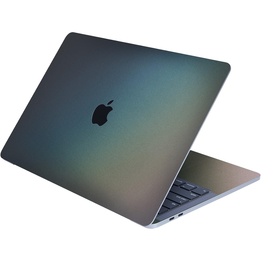 image:imageRazer Skin Vinyl Laptop Wrap MacBook Pro 133M Cast Vinyl  Premium Textured Finish  Scratch amp WaterResistant  Easy to Apply  Full Wrap  Lenticular Camo  BlackPearlescent Steel