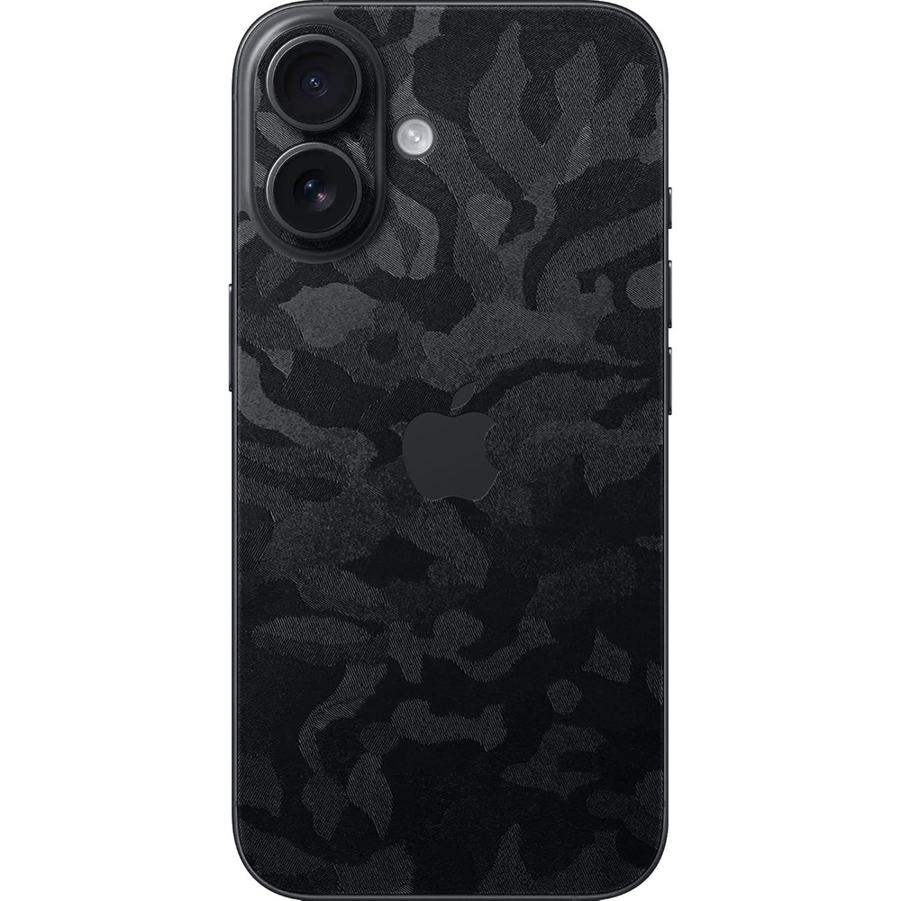 image:imageRazer Skin iPhone 16  Full Wrap  Premium 3M Cast Vinyl  Scratch Resistant  Unique Designs amp Finishes  Easy Application  Carbon FiberBlack Camo