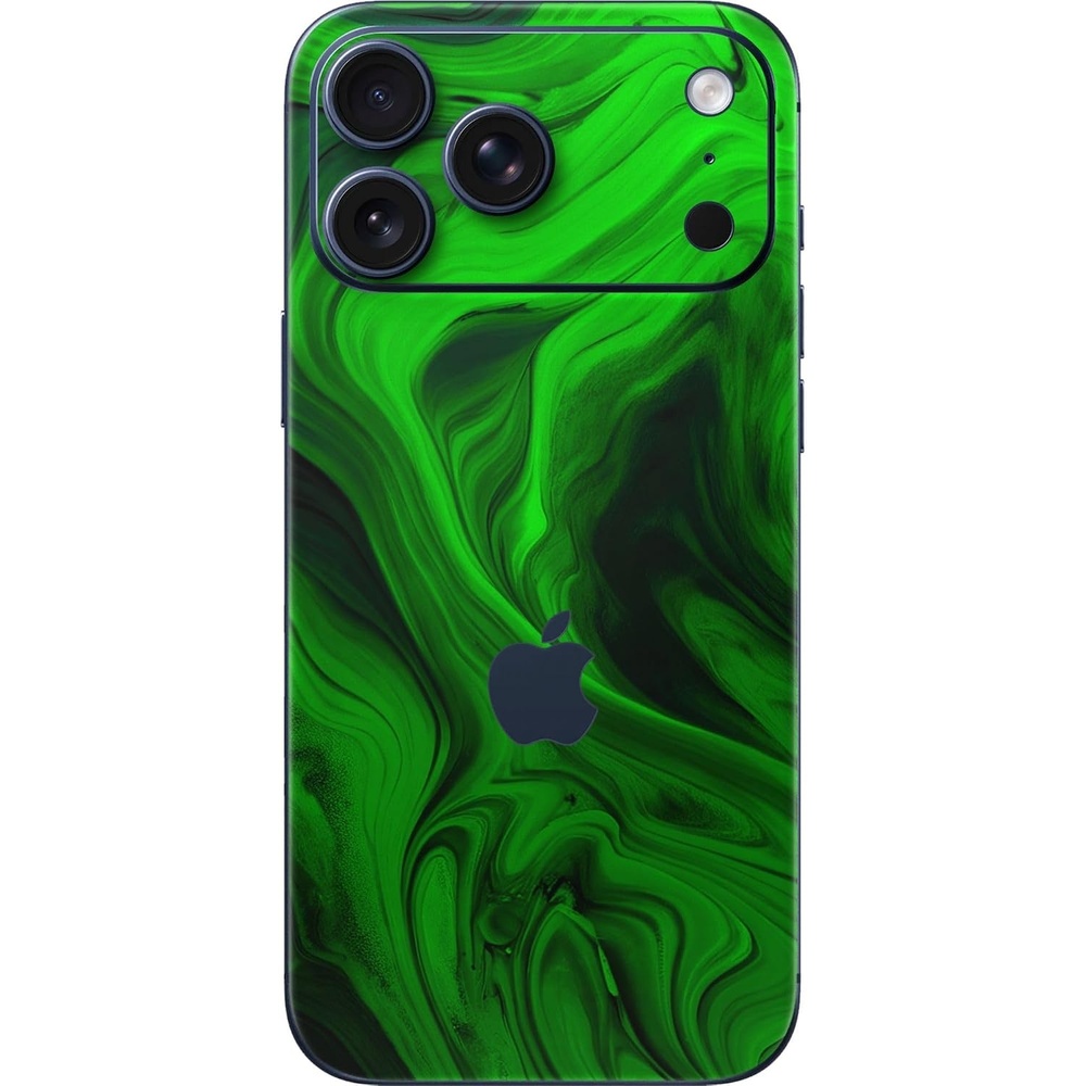 image:imageRazer Skin iPhone 17 Pro Max  Full Wrap  Premium 3M Cast Vinyl  Scratch Resistant  Unique Designs amp Finishes  Easy Application  Pearlescent SteelAcid Sludge