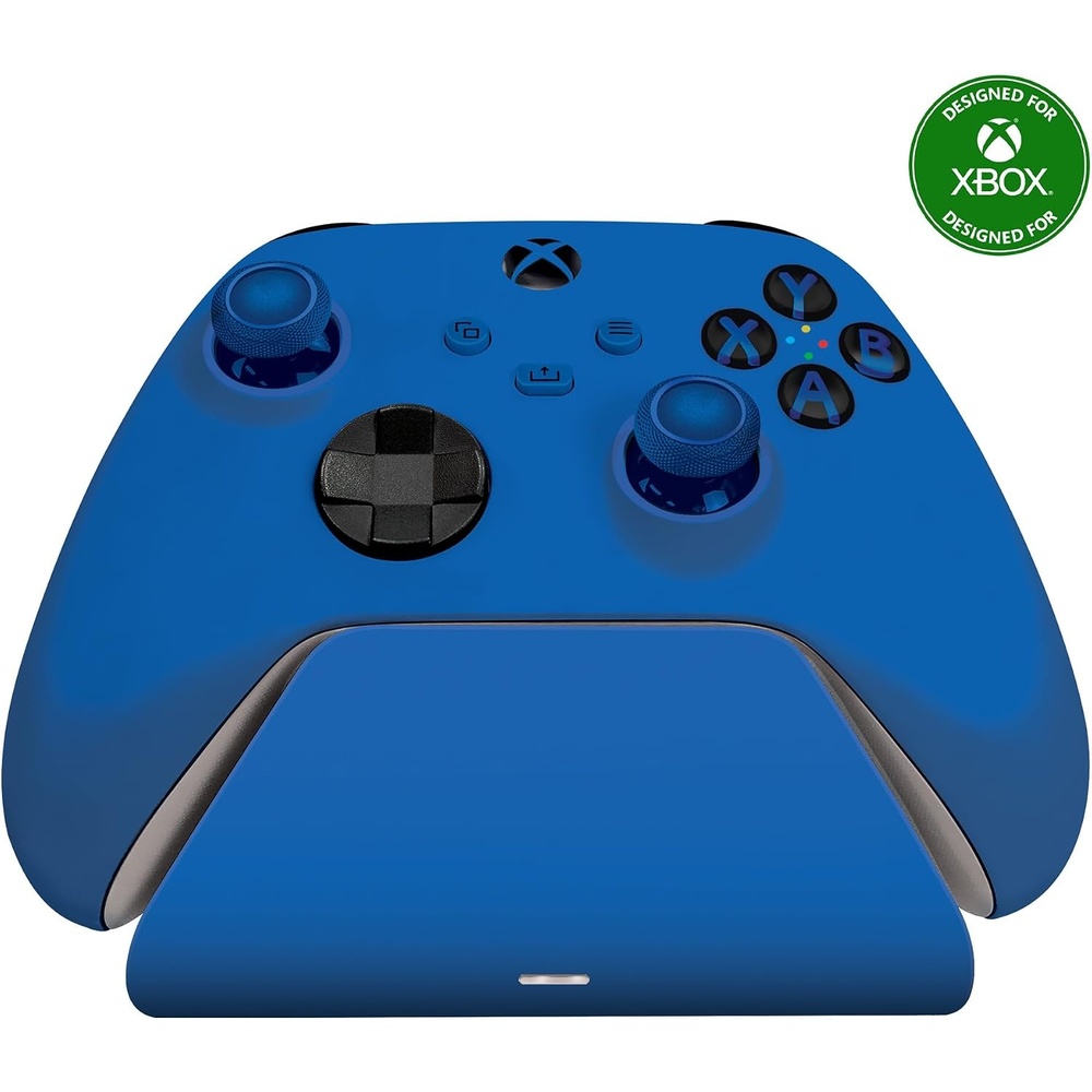 image:imageRazer Universal Quick Charging Stand for Xbox Series XS Magnetic Secure Charging  Matches Forza Horizon 5 Limited Edition Xbox Wireless Controller  USB Powered  Controller Sold SeparatelyShock Blue