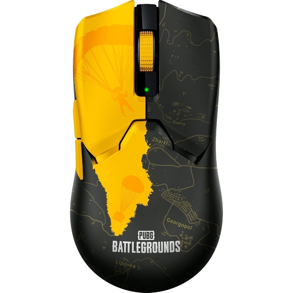 image:imageRazer Viper V2 Pro HyperSpeed Wireless Gaming Mouse 59g Ultra Lightweight  Optical Switches Gen330K DPI Optical Sensor  90 Hour Battery  USB Type C Cable Included  PUBG Battleground EditionPUBG Edition