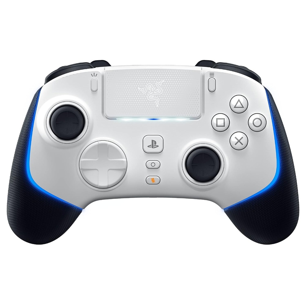 image:imageRazer Wolverine V2 Pro Wireless PlayStation Gaming Controller Black  MechaTactile Action Buttons 8Way Microswitch DPad HyperTrigger 6 Remappable Buttons Chroma RGB for PS5 PCWhite