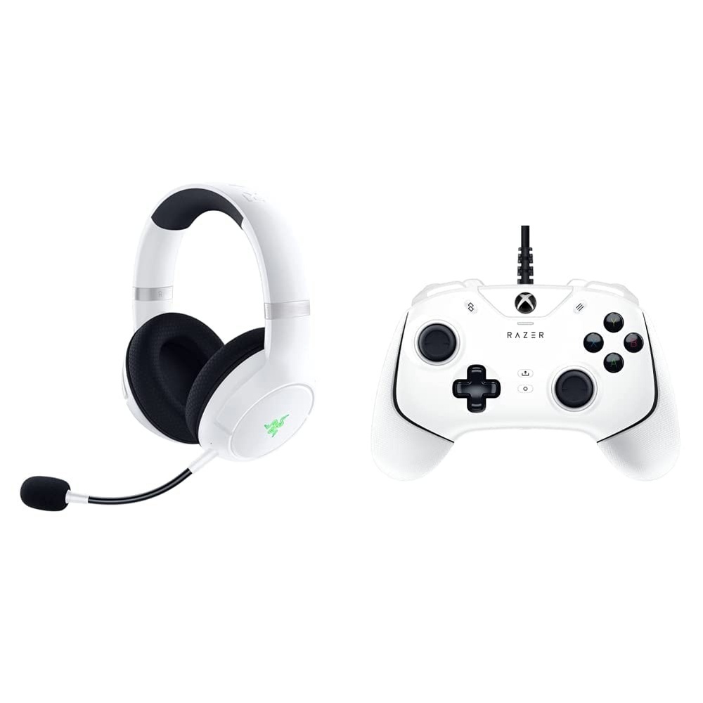 image:imageRazer Wolverine V2 Wired Gaming Controller for Xbox Series XS Xbox One PC Remappable FrontFacing Buttons  MechaTactile Action Buttons and DPad  Trigger StopSwitches  WhiteWhite