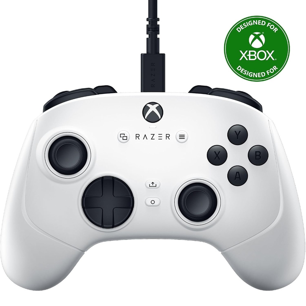 image:imageRazer Wolverine V3 Tournament Edition Wired Gaming Controller White  Licensed for Xbox Series X amp S Windows PC 6 Remappable Buttons Fast Triggers USBC Cable Wired Tournament ModeWhite