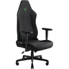 image:imageRazer Iskur V2 X Ergonomic Gaming Chair wLumbar Support L33T Edition  Widened Seat Base High Density Foam Cushions Adjustable 152 Degree Recline 2D Armrests Plush Fabric Finish