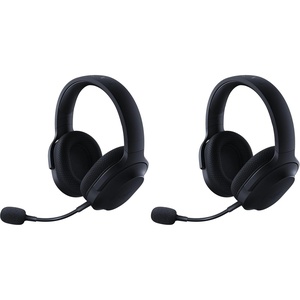 Razer Barracuda Wireless Gaming & Mobile Headset, 2.4GHz + Bluetooth, Pink | Integrated Noise-Cancelling Mic, 50mm Drivers, 40 Hr Battery, for PC, PlayStation, Switch 2, Android, iOS(Classic Black)