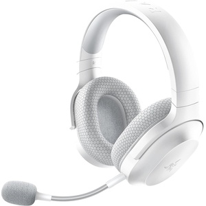 Razer Barracuda Wireless Gaming & Mobile Headset, 2.4GHz + Bluetooth, Pink | Integrated Noise-Cancelling Mic, 50mm Drivers, 40 Hr Battery, for PC, PlayStation, Switch 2, Android, iOS(White)