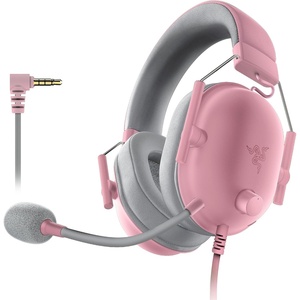 Razer BlackShark V2 X Gaming Headset, 50mm Drivers, Quartz Pink(Quartz Pink)