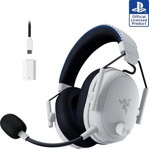 Razer BlackShark V3 Pro Wireless ANC Xbox Gaming Headset, 2XKO Edition | Full Band Mic, 50mm Drivers, 2.4 GHz, Bluetooth, USB, 3.5mm, Works with PC, Mac, PS5, Nintendo Switch, 70 Hr Battery(White)