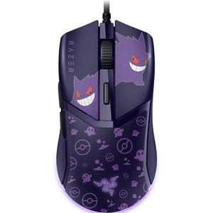 Razer Cobra Wired Gaming Mouse, 58g Lightweight, Zenless Zone Zero Edition | Gen-3 Optical Switches, Chroma RGB Lighting Underglow, 8500 DPI Optical Sensor, 100% PTFE Mouse Feet, Speedflex Cable(Gengar Pokemon Edition)