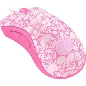 Razer DeathAdder Essential Gaming Mouse, Hello Kitty and Friends Edition | 6400 DPI Optical Sensor, 5 Programmable Buttons, Mechanical Switches, Rubber Side Grips