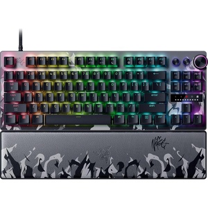 Razer Huntsman V3 Pro TKL Esports Gaming Keyboard, Counter Strike 2 Edition | Analog Optical Switches Gen 2, Razer Snap Tap, Rapid Trigger, Adjustable Actuation, Media Keys & Dial, PBT Keycaps(Niko Edition)