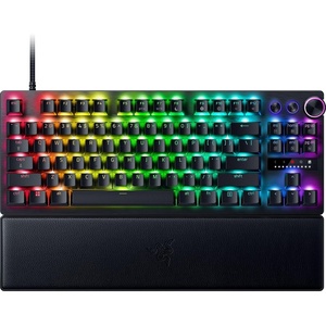 Razer Huntsman V3 Pro TKL Esports Gaming Keyboard, Counter Strike 2 Edition | Analog Optical Switches Gen 2, Razer Snap Tap, Rapid Trigger, Adjustable Actuation, Media Keys & Dial, PBT Keycaps(Black)