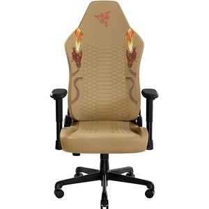 Razer Iskur V2 X Ergonomic Gaming Chair, Black | Built-In Lumbar Support, Wide Seat, High Density Foam Cushions, Adjustable 152 Degree Recline, 2D Armrests, Plush Fabric(Counter Strike 2 Edition)