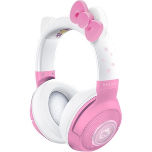 Razer Kraken BT Headset: Bluetooth 5.0-40ms Low Latency Connection – Custom-Tuned 40mm Drivers – Beamforming Microphone – Powered by Razer Chroma – Hello Kitty & Friends Edition(Headset)