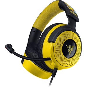 Razer Kraken V4 X Wired USB-C & Type A Gaming Headset, Minecraft Edition | Cardioid Mic, Memory Foam Cushions, Chroma RGB Lighting, For PC, Mac, PS5, Nintendo Switch 2(Pokémon Edition)