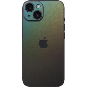 Razer Skin: iPhone 15 – Full Wrap – Premium 3M Cast Vinyl – Scratch Protection – Unique Designs & Finishes – Easy Application – Pearlescent Steel(Pearlescent Steel)