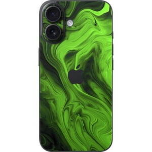 Razer Skin: iPhone 16 – Full Wrap – Premium 3M Cast Vinyl – Scratch Resistant – Unique Designs & Finishes – Easy Application – Carbon Fiber(Acid Sludge)