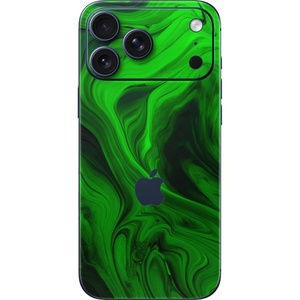 Razer Skin: iPhone 17 Pro Max – Full Wrap – Premium 3M Cast Vinyl – Scratch Resistant – Unique Designs & Finishes – Easy Application – Pearlescent Steel(Acid Sludge)