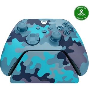 Razer Universal Quick Charging Stand for Xbox Series X|S: Magnetic Secure Charging – Matches Forza Horizon 5 Limited Edition Xbox Wireless Controller – USB Powered – (Controller Sold Separately)(Mineral Camo)