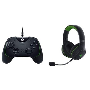 Razer Wolverine V2 Wired Gaming Controller for Xbox Series X|S, Xbox One, PC: Remappable Front-Facing Buttons – Mecha-Tactile Action Buttons and D-Pad – Trigger Stop-Switches – White(Black)