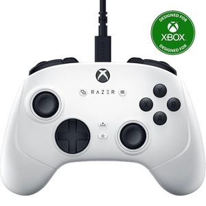 Razer Wolverine V3 Tournament Edition Wired Gaming Controller, White | Licensed for Xbox Series X & S, Windows PC, 6 Remappable Buttons, Fast Triggers, USB-C Cable, Wired Tournament Mode(White)