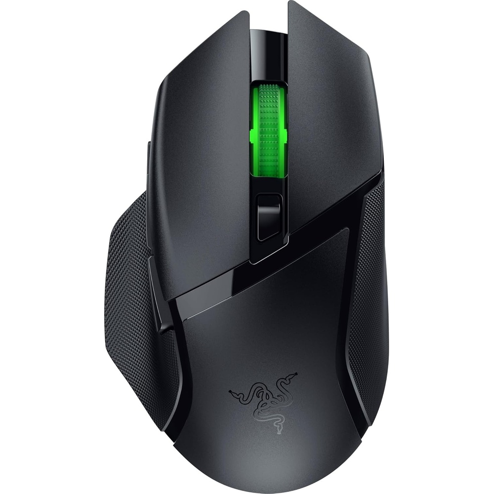 image:imageRazer Basilisk V3 X HyperSpeed Customizable Wireless Gaming Mouse Black  Mechanical Switches Gen2 5G Advanced 18K Optical Sensor Chroma RGB 9 Programmable Controls 285 Hr BatteryStandard