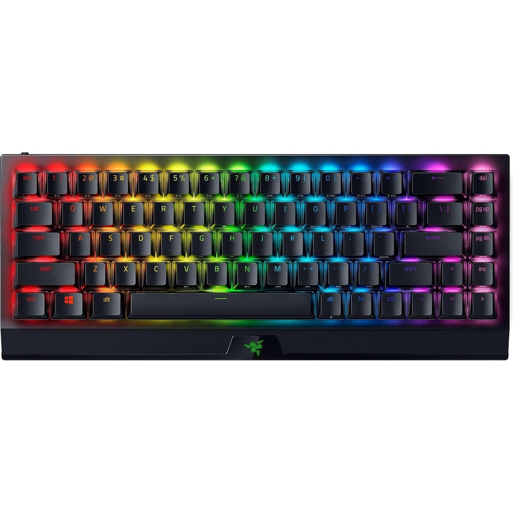 image:imageRazer BlackWidow V4 Mini Wireless HotSwap Gaming Keyboard Orange Switch  HyperSpeed Wireless amp Bluetooth 50 Tactile amp Quiet Phantom Pudding Keycap Snap Tap 200 Hr Battery