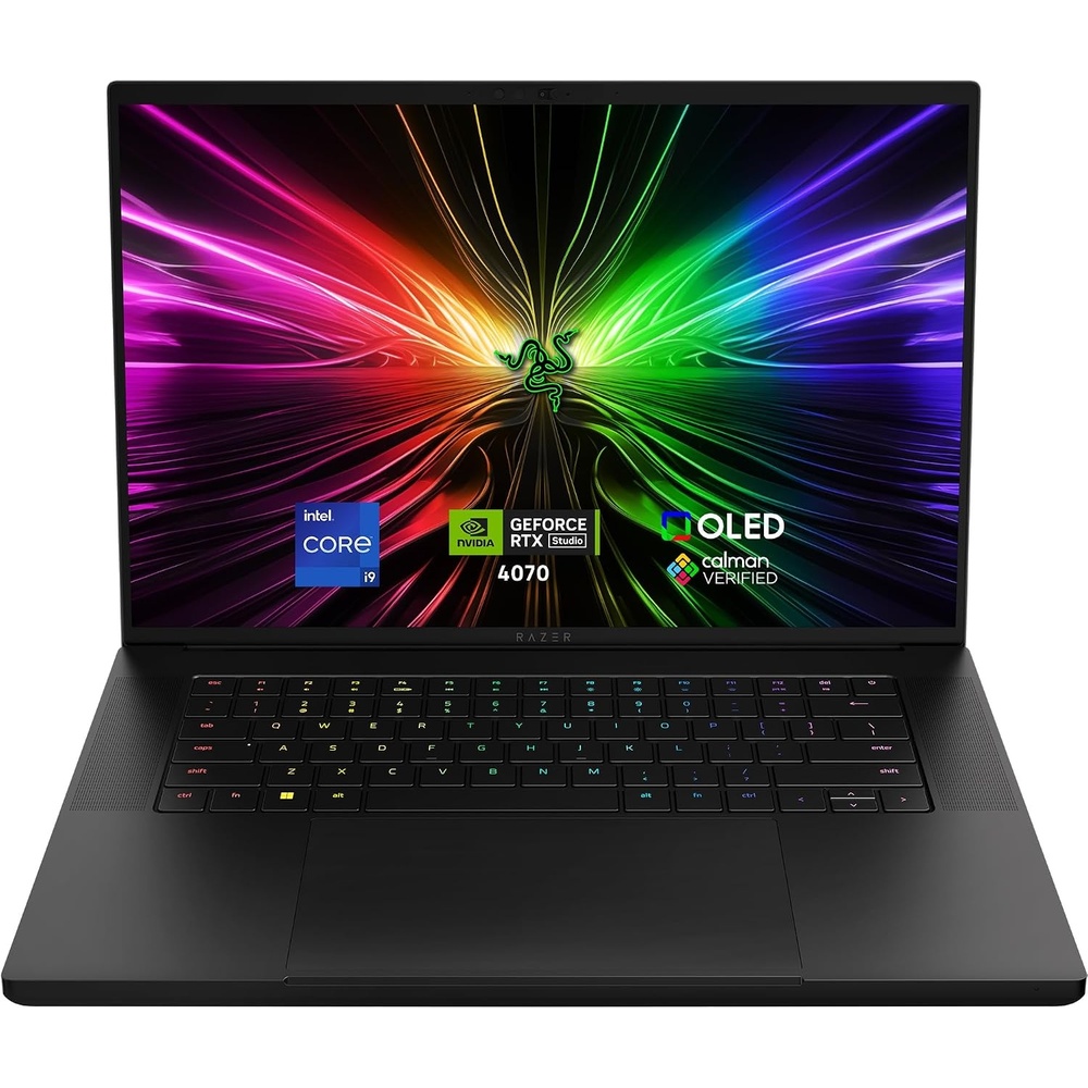 image:imageRazer Blade 16 Gaming Laptop NVIDIA GeForce RTX 4090  Intel Core i914900HX 14th Gen CPU  16 OLED QHD 240Hz Display  32GB RAM  2TB SSD  Windows 11  Chroma RGB  Snap Tap  Intel i914900HX 16 QHD 240Hz OLED Display Chroma RGB Windows 11i914900HX