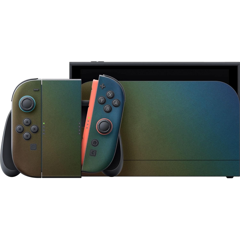 image:imageRazer Console Skin for Nintendo Switch 2 Complete Wrap  Premium 3M Cast Vinyl  Scratch Resistant  Unique Designs amp Finishes  Easy Application  Carbon FiberPearlescent Steel
