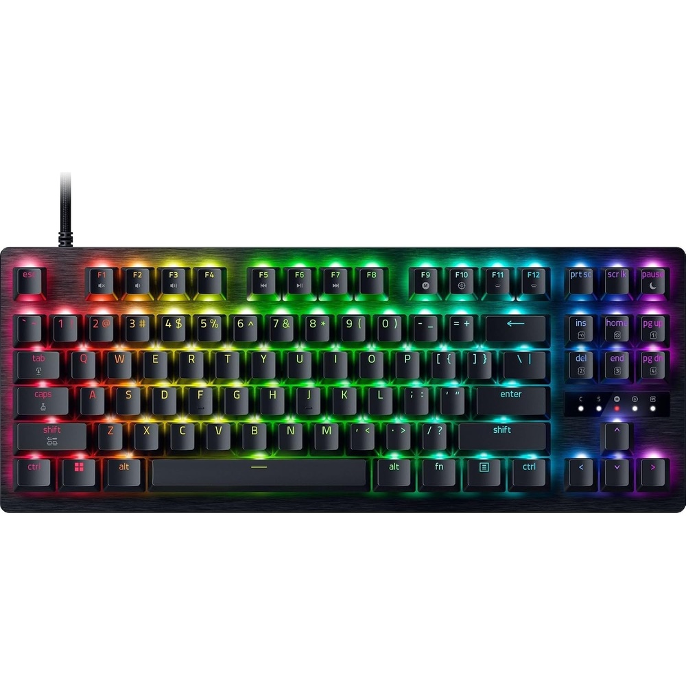 image:imageRazer Huntsman V3 TKL 8KHz Analog Optical Esports Gaming Keyboard Black  Analog Optical Switches Gen 2 with Rapid Trigger Adjustable Actuation Snap Tap PBT Keycaps True 8000hz Polling Rate