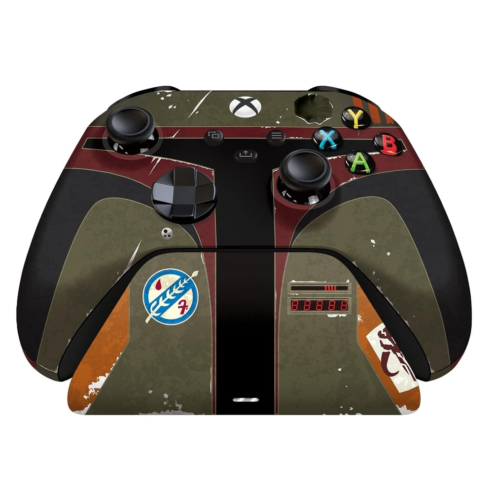 image:imageRazer Limited Edition Captain America Wireless Controller amp Quick Charging Stand Bundle for Xbox Series XS Xbox One Impulse Triggers  Textured Grips  12hr Battery Life  Magnetic Secure ChargingBoba Fett