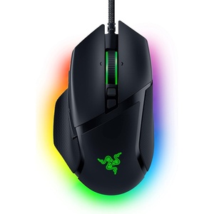 Razer Basilisk V3 Customizable RGB Wired Ergonomic Gaming Mouse, Black | Fastest Gaming Mouse Switch, Chroma RGB Lighting, 26K DPI Optical Sensor, 11 Programmable Buttons, HyperScroll Tilt Wheel(Mouse)