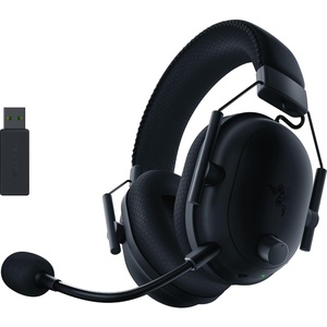 Razer BlackShark V2 Pro Wireless Gaming Headset: THX 7.1 Spatial Surround Sound – 50mm Drivers – Detachable Mic – for PC, PS5, PS4, Switch, Black(Black)