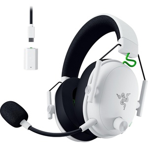 Razer BlackShark V3 Wireless Xbox Gaming Headset, 50mm Drivers, Black | Super Wideband Mic, 2.4 GHz, Bluetooth, USB, Works with PC, Mac, PS5, Nintendo Switch, Smartphone, 70 Hr Battery(White)