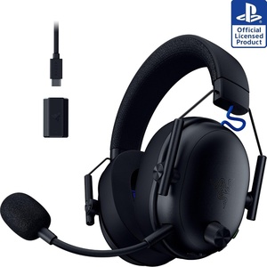 Razer BlackShark V3 Wireless Xbox Gaming Headset, 50mm Drivers, Black | Super Wideband Mic, 2.4 GHz, Bluetooth, USB, Works with PC, Mac, PS5, Nintendo Switch, Smartphone, 70 Hr Battery(Black)