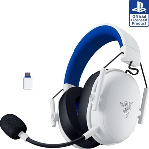 Razer BlackShark V3 X HyperSpeed Wireless PS5 Gaming Headset, Black | 50mm Drivers, Cardioid Mic, 2.4 GHz, Bluetooth, Works with PC, Mac, Nintendo Switch, Smartphone, 70 Hr Battery(White)
