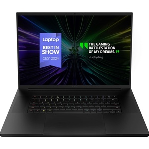 Razer Blade 18 Gaming Laptop: NVIDIA GeForce RTX 4090 – Intel Core i9 14900HX 14th Gen CPU – 18” UHD+ 4K 200Hz Display – 32GB RAM – 2TB SSD – Thunderbolt 5 – Chroma RGB – Snap Tap – Mercury(i9-14900HX)