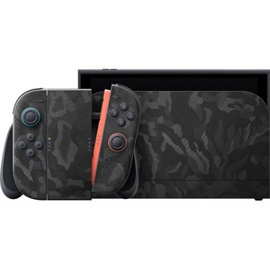 Razer Console Skin for Nintendo Switch 2: Complete Wrap – Premium 3M Cast Vinyl – Scratch Resistant – Unique Designs & Finishes – Easy Application – Carbon Fiber(Black Camo)